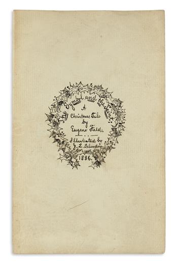 FIELD, EUGENE. Autograph Manuscript Signed, in the third person on the title-page, complete printers draft of his short work, The Symb